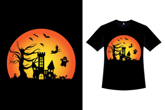 Halloween Nightmare Retro T-shirt Design Review