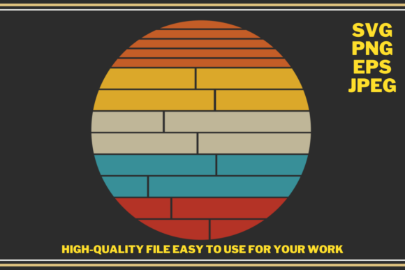 Retro Sunset Vintage Circle Review