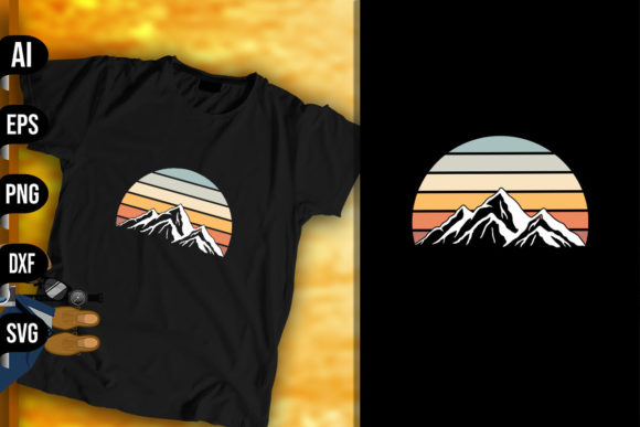 Vintage Retro Mountain Design Review